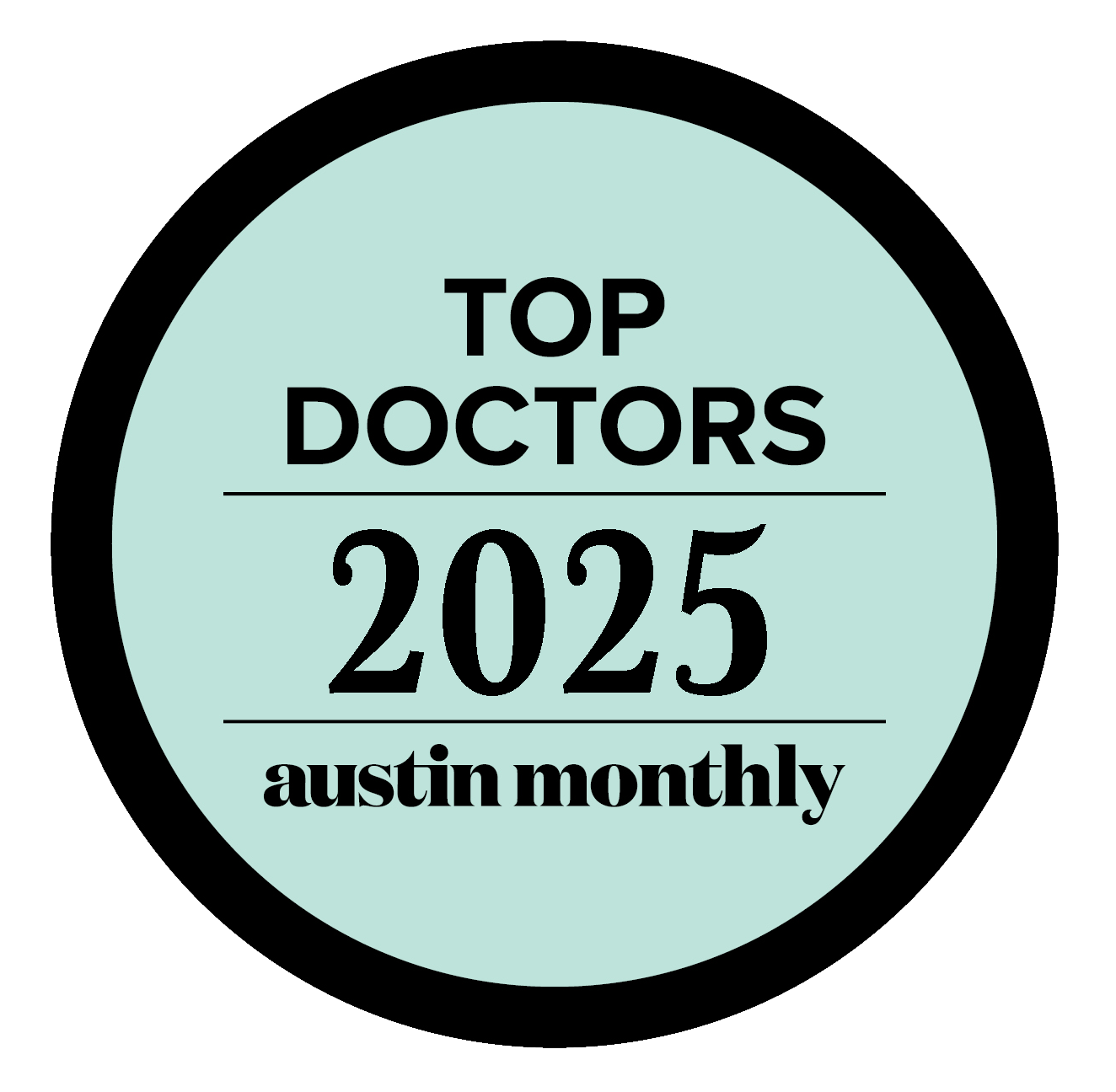 2025 Austin Monthly Top Doctors